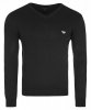 Sweter męski Emporio Armani bawełniany czarny 
